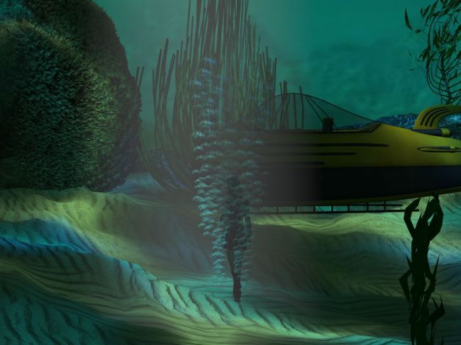 Walk about
Sometimes being in the Mini-sub, just gets cramped..

Enjoy
