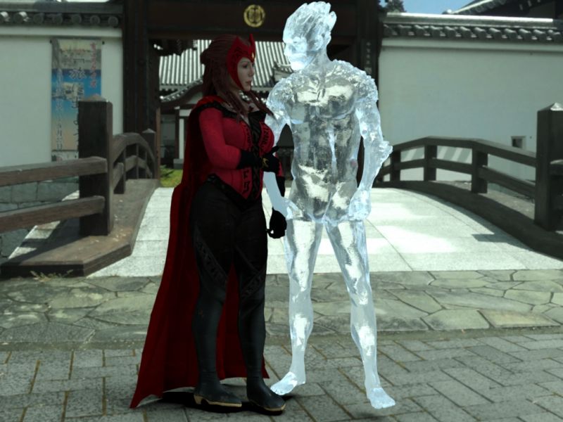 Marvel ous renders fan pic
I'm not sure if the Avengers worked with the X-Men, Beyond wolvie of course.  another what if?
Cheers
