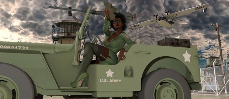 It's For You
My first render using DAZ, but always like the way it turned out 
Keywords: Military