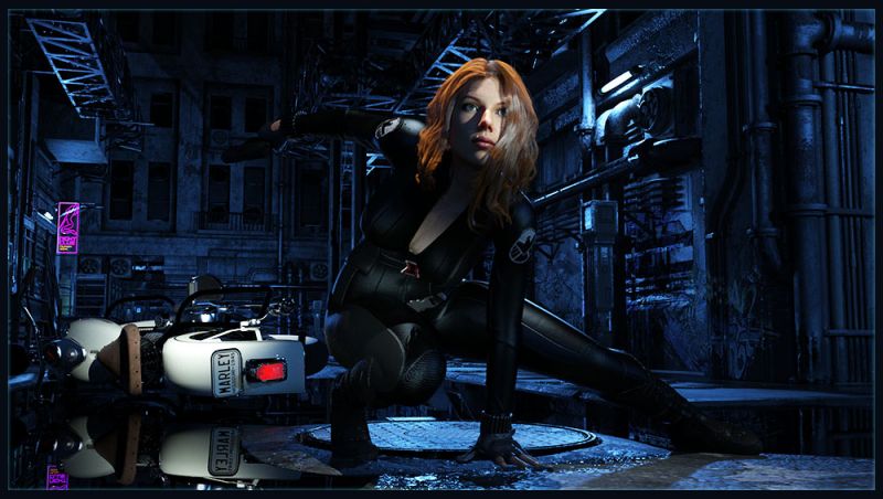 Scarlett J.   ~Black Widow~
Can't get enough of Mizz Johansson.   
Thanks for viewing and sorry bout the lack of comments lately, been Seriously Ill last two months.
Keywords: Black Widow Marvel 