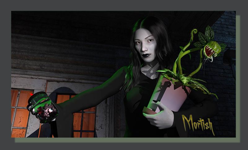 Mortish
Did not come out exactly like I planed, but still very happy with this one.  
Keywords: Mortish Addams Family