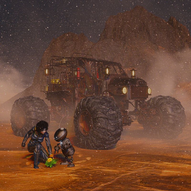 Hope
When you live in the Wasteland and find a flower you know that it is okay to have hope
