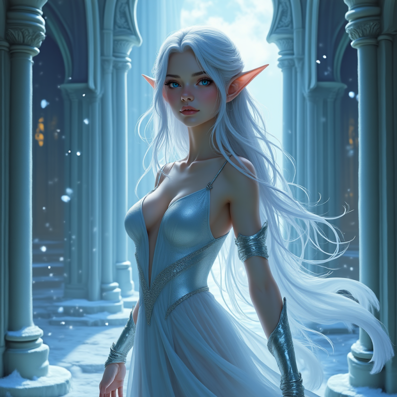 Ice maiden
Keywords: elf