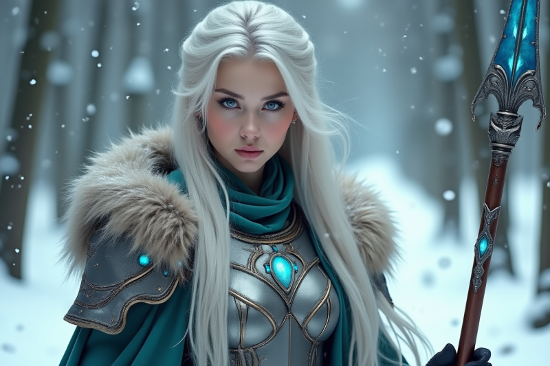 Ardwin 
Just thought she turned out cool
Keywords: spear