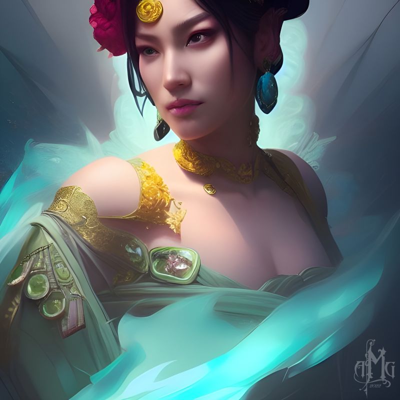 The Jade Empress
Just playing with color variations. I hope you all enjoy
Keywords: Jade Empress