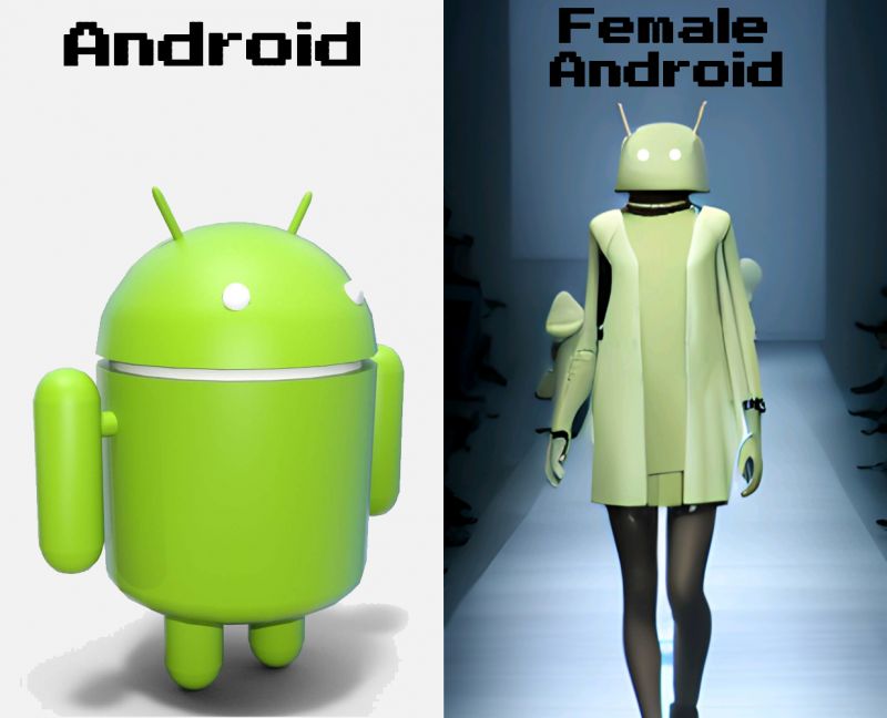 My warped sense of humor
I hope you guys get the joke
Keywords: female android