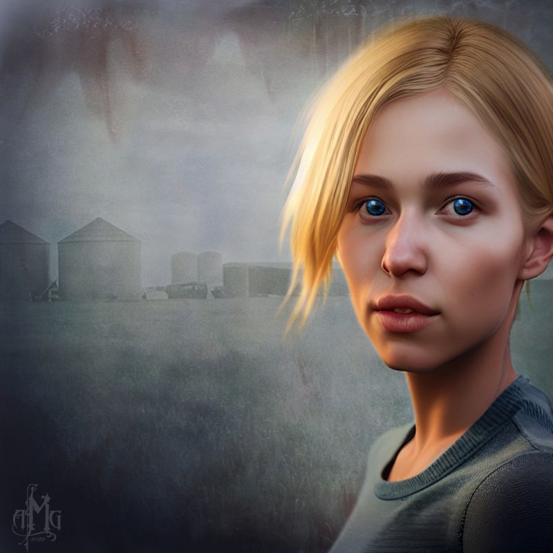 Grey morning
It seems as though I have lost the majority of the people who comment on my work around here. To those of you who have stayed around I hope you can appreciate the techniques I have been using to up the quality of my work these days.
Keywords: farm woman grey morning