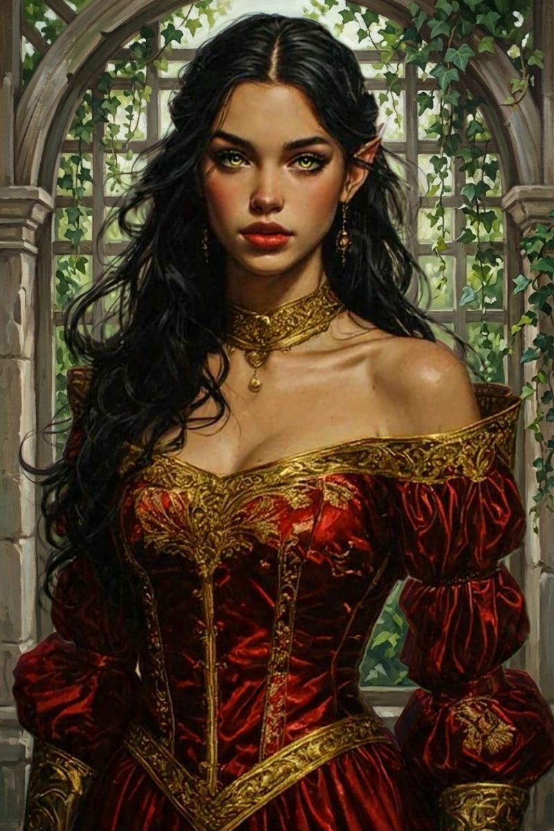 Red Arbor
I know that this image probably will not garner any views but I am trying here to be supportive. 
Keywords: elf