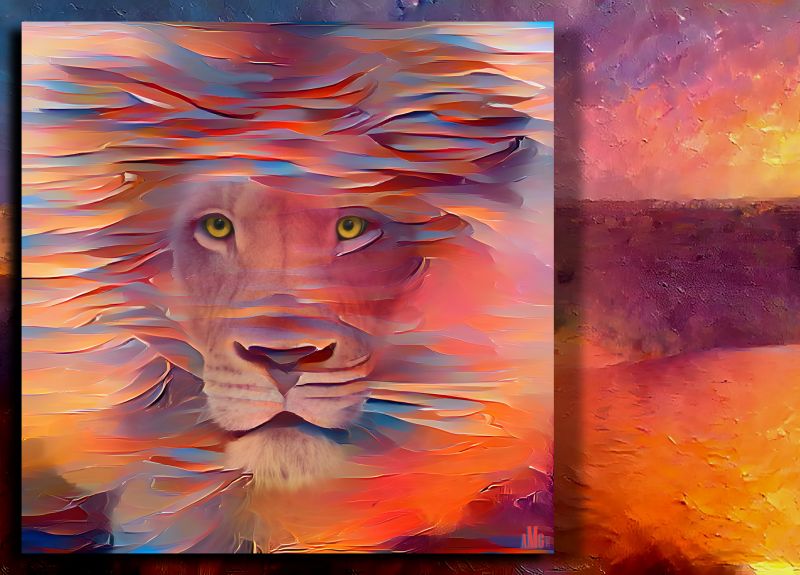 Savanna Wind
This is a good example of the work I have been doing recently. I hope you all enjoy it
Keywords: Lion, desert