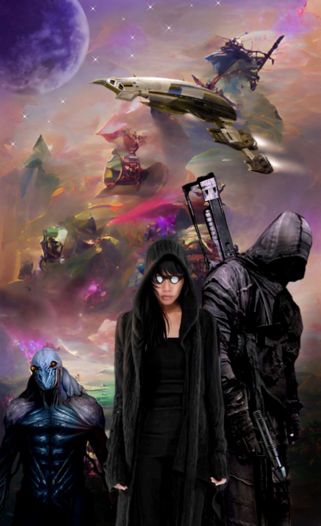 Rimworld
I painted this on a request from a friend. While I know it isn't a poser or 3D work I hope it fits here.
Keywords: alien space sci-fi