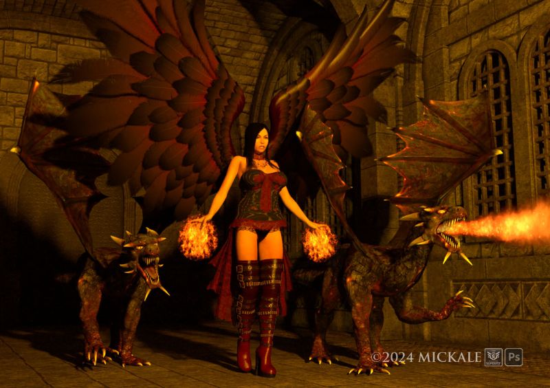 Hel and Brimstones
"One does not simply enter Hel's domain unannounced."

Thanks for looking, enjoy.
