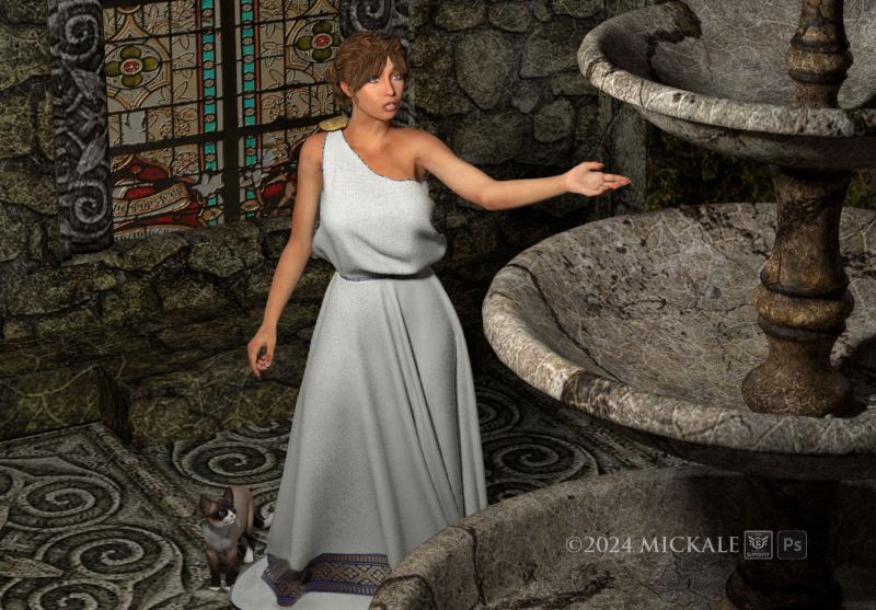 Homecoming - SAOTW 04/20/24
" 'Where has all the water gone?' she asked about the fountain of her youthful home upon returning."

going for for a little melancholia. thanks for looking, enjoy.
