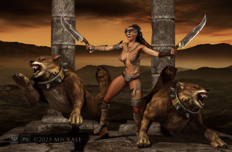 Romulus and Remus
re-imagened as werewolves.

thanks for looking, enjoy
Keywords: werewolf