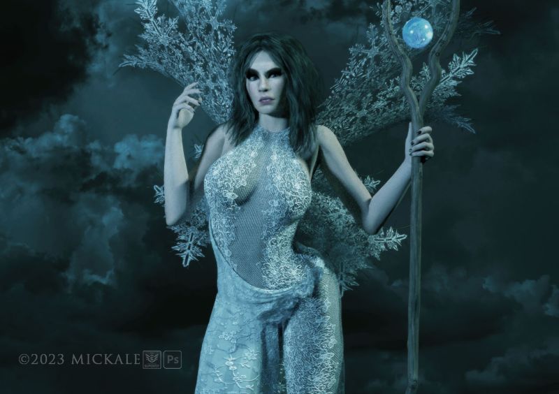 Winter Fae~TOTW Winner Wk of 3/9/24
~TOTW Winner Wk of 3/9/24~
"the winter fae is not pleased with the recent lack of snow..."

thanks for looking, enjoy.
Keywords: TOTW Winner