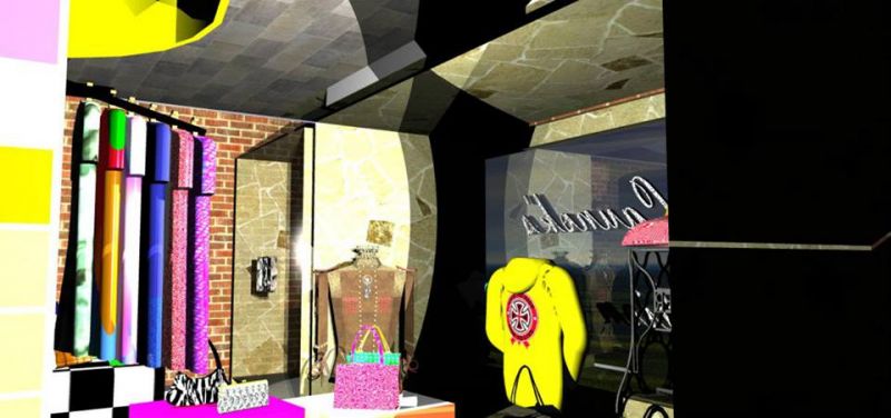 Launok's Fashion Shop (Interior) 2
Another scene from my own building using Sketchup models from the Warehouse.

Bryce 7 Render.

Keywords: 3D Scene