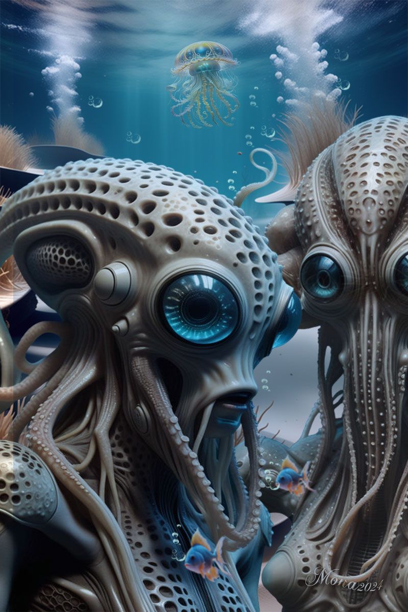 Water caractus
Ein Planet der aus Wasser besteht und seine Bewohner sind Krakenmenschen.
