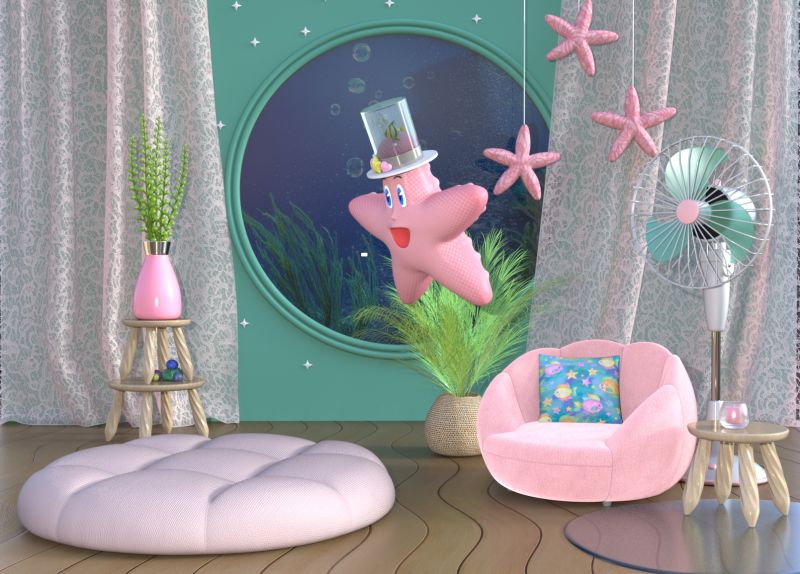 On the Winds of a Fan - SAOTW winner 09/06/25
This is so cute, I had to post it.
"PreT Star Room by elleque"
